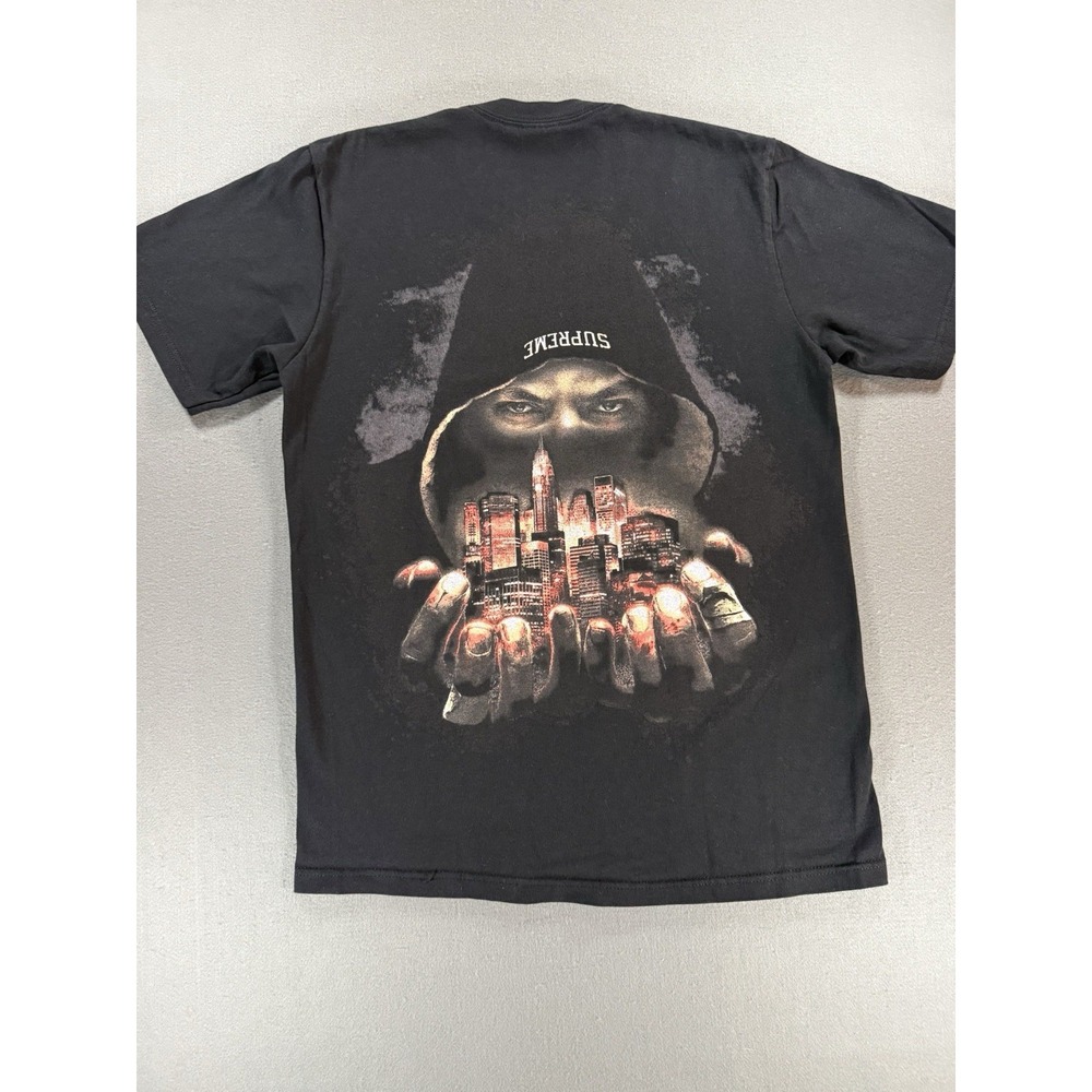 Supreme New York FW23 Fighter Tee In Black Men's Size S Def Jam Graphic T Shirt